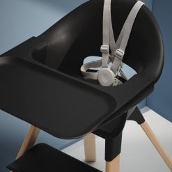 Stokke Chaise Haute | Chaise Haute Clikk - Noir Naturel