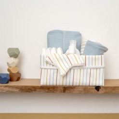 Little Dutch Rangement | Panier De Commode Rond Vintage - Sunny Stripes