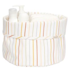 Little Dutch Rangement | Panier De Commode Rond Vintage - Sunny Stripes