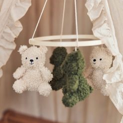 Jollein Mobile | Mobile Teddy Bear - Leaf Green & Naturel