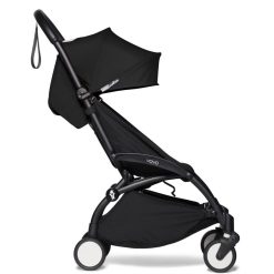 BABYZEN Poussette Compacte | Poussette Compacte Yoyo 6+ Chassis Noir - Noir