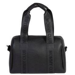 Childhome Sac A Langer | Mommy Club Signature - Cuir Vegan Noir