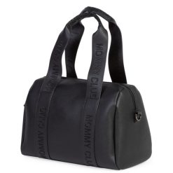 Childhome Sac A Langer | Mommy Club Signature - Cuir Vegan Noir