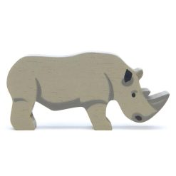 Tender Leaf Toys Mes Premiers Jouets | Rhinoceros En Bois