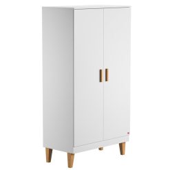 Vox Meubles Meuble Bebe | Armoire 2 Portes Lounge - Blanc