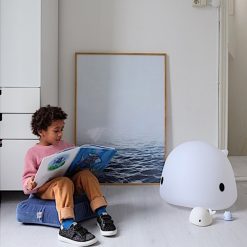 Flow Veilleuse & Luminaire | Petite Veilleuse Baleine Moby - Blanc