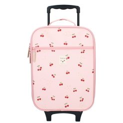 Kidzroom Bagagerie Enfant | Valise A Roulettes Current Legend - Cerises Rose