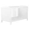 Maison Charlotte Meuble Bebe | Lit Bebe Evolutif Opera Blanc - 70 X 140 Cm