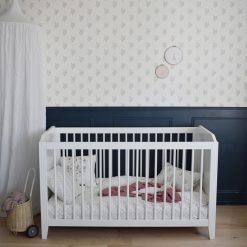 Maison Charlotte Meuble Bebe | Lit Bebe Evolutif Opera Blanc - 70 X 140 Cm