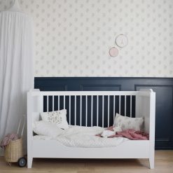 Maison Charlotte Meuble Bebe | Lit Bebe Evolutif Opera Blanc - 70 X 140 Cm