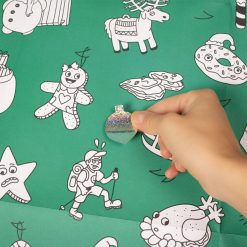 Omy Loisirs Creatifs | Poster Geant A Colorier Et Stickers - Sapin Geant