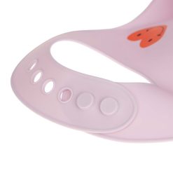 LÄSSIG Repas | Bavoir En Silicone Happy Rascals - Coeur