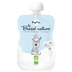 Popote Nourriture Bebe | Gourde Repas Bio Brasse Nature - 100 G