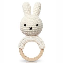 Just Dutch Hochet | Hochet Miffy - Blanc