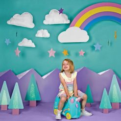 Trunki Bagagerie Enfant | Valise Ride-On - Licorne Una