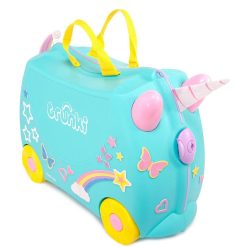 Trunki Bagagerie Enfant | Valise Ride-On - Licorne Una