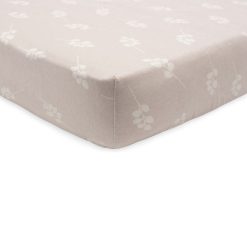 Jollein Literie Bebe | Drap Housse Berceau Twig Wild Rose - 40/50 X 80/90 Cm