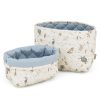 Camcam Copenhagen Rangement | Lot De 2 Paniers De Rangement - Sea Garden