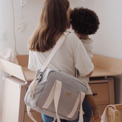 BÉABA Sac A Langer | Sac A Langer Paris - Pearl Grey