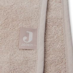 Jollein Sortie De Bain Personnalisee | Poncho De Bain Pale Pink - 1/4 Ans