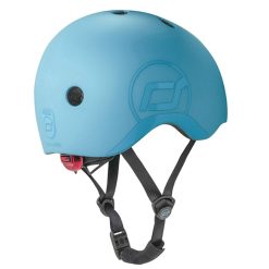 Scoot & Ride Trotteur & Porteur | Casque Bleu Acier - Taille S