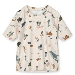 Liewood Accessoires Bebe | Tee-Shirt Noah Sea Creature Sandy - 6/9 Mois