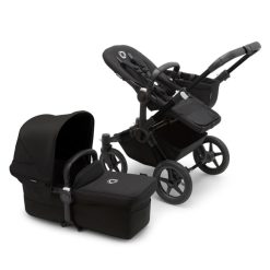 Bugaboo Poussette Multiple | Poussette Donkey 5 Mono Complete - Midnight Black