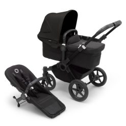 Bugaboo Poussette Multiple | Poussette Donkey 5 Mono Complete - Midnight Black