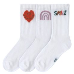 LÄSSIG Accessoires Bebe | Lot De 3 Paires De Chaussettes Little Gang Smile - 23/26