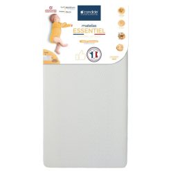 Candide Literie Bebe | Matelas Essentiel - 60 X 120 Cm