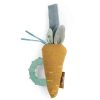 Moulin Roty Arche | Hochet Anneau De Dentition Carotte - Trois Petits Lapins