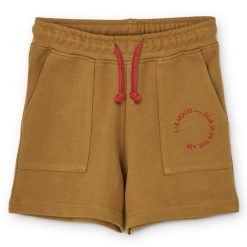 Liewood Bas Bebe | Short Molleton Frigg Golden Caramel - 2 Ans