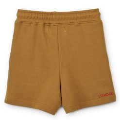 Liewood Bas Bebe | Short Molleton Frigg Golden Caramel - 2 Ans