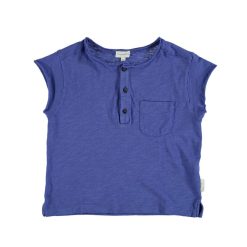 Piupiuchick Haut Bebe | T-Shirt Bleu - 6 Mois