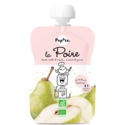 Popote Nourriture Bebe | Gourde Repas Bio Poire - 120 G