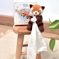 Doudou et Compagnie Doudou | Doudou Panda Roux Unicef