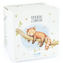 Doudou et Compagnie Doudou | Doudou Panda Roux Unicef