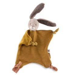 Moulin Roty Doudou | Doudou Lapin Ocre - Trois Petits Lapin