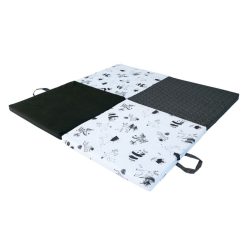 Candide Tapis D'Eveil | Tapis De Motricite - Noir Et Blanc