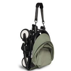 BABYZEN Poussette Compacte | Poussette Yoyo Complete Chassis Noir 0+ Et 6+ - Olive