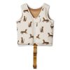 Liewood Accessoires Bebe | Gilet De Nage Dove Leopard Sandy - 3/4 Ans