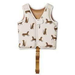 Liewood Accessoires Bebe | Gilet De Nage Dove Leopard Sandy - 3/4 Ans