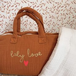 Atelier Wagram Bagagerie Enfant | Sac Polochon - Caramel Baby Love