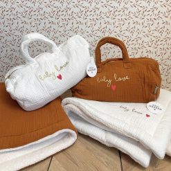 Atelier Wagram Bagagerie Enfant | Sac Polochon - Caramel Baby Love