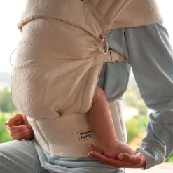 MAMA HANGS Porte Bebe | Porte-Bebe Carry & Bloom - Palm Ecru