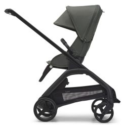 Bugaboo Poussette Citadine | Poussette Citadine Complete Dragonfly Chassis Noir - Vert Foret