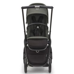 Bugaboo Poussette Citadine | Poussette Citadine Complete Dragonfly Chassis Noir - Vert Foret