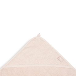 Jollein Sortie De Bain Personnalisee | Cape De Bain Eponge - Pale Pink