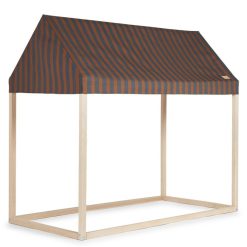 Nobodinoz Tipi | Cabane Majesctic - Blue Brown Stripes