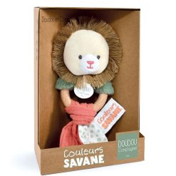 Doudou et Compagnie Hochet | Hochet Lion Couleurs Savane